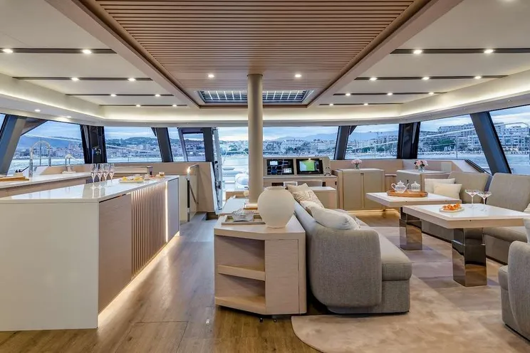 Charter Yacht CHRISTAL MIO 80 - Fountaine Pajot Thira 80 - 6 Cabins - Athens - Mykonos - Paros - Cyclades - Greece