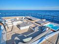 CHRISTAL MIO 80 Fountaine Pajot Thira 80 - foredeck lounge and jacuzzi CHRISTAL MIO 80 Fountaine Pajot Thira 80 - foredeck lounge and jacuzzi