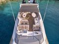 TIGRA Cantieri di Pisa Akhir 31 - sun deck forward top shot TIGRA Cantieri di Pisa Akhir 31 - sun deck forward top shot