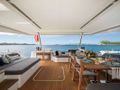 LYRA Fountaine Pajot Alegria 67 - aft deck LYRA Fountaine Pajot Alegria 67 - aft deck