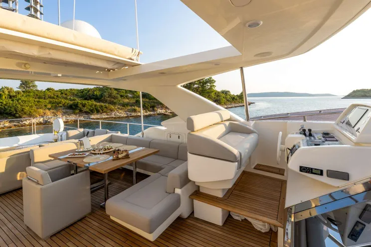 Charter Yacht MORNING STAR - Ferretti Custom Line 100 - 5 Cabins - Herceg Novi - Kotor - Tivat - Budva - Montenegro - Croatia