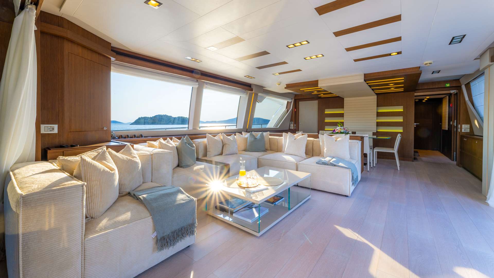 Charter Yacht MORNING STAR - Ferretti Custom Line 100 - 5 Cabins - Herceg Novi - Kotor - Tivat - Budva - Montenegro - Croatia