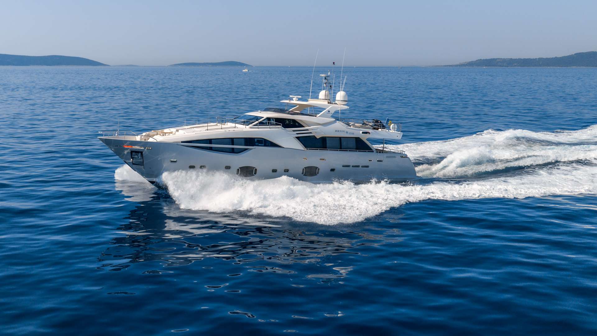 Charter Yacht MORNING STAR - Ferretti Custom Line 100 - 5 Cabins - Herceg Novi - Kotor - Tivat - Budva - Montenegro - Croatia