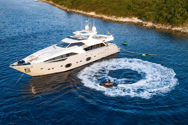 Charter Yacht MORNING STAR - Ferretti Custom Line 100 - 5 Cabins - Herceg Novi - Kotor - Tivat - Budva - Montenegro - Croatia