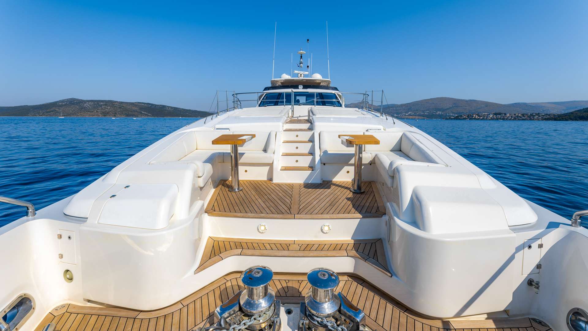 Charter Yacht MORNING STAR - Ferretti Custom Line 100 - 5 Cabins - Herceg Novi - Kotor - Tivat - Budva - Montenegro - Croatia