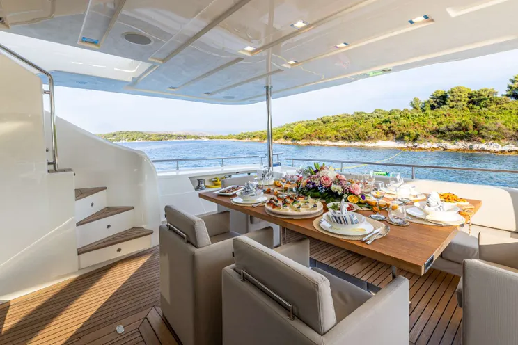 Charter Yacht MORNING STAR - Ferretti Custom Line 100 - 5 Cabins - Herceg Novi - Kotor - Tivat - Budva - Montenegro - Croatia