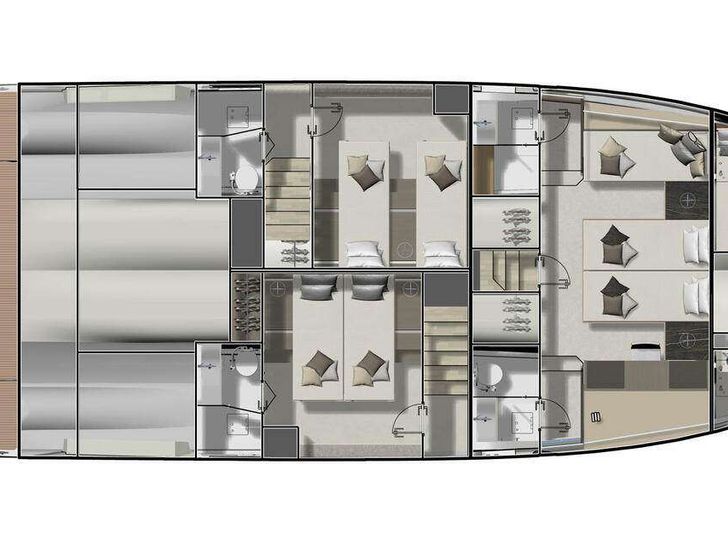 DIAMOND SI Jeanneau Prestige M48 - layout DIAMOND SI Jeanneau Prestige M48 - layout