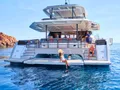 ALINA Fountaine Pajot Power 80 - aft view ALINA Fountaine Pajot Power 80 - aft view