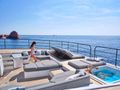 ALINA Fountaine Pajot Power 80 - foredeck lounge and jacuzzi ALINA Fountaine Pajot Power 80 - foredeck lounge and jacuzzi