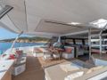 SAPPHIRE Fountaine Pajot Alegria 67 - aft deck SAPPHIRE Fountaine Pajot Alegria 67 - aft deck
