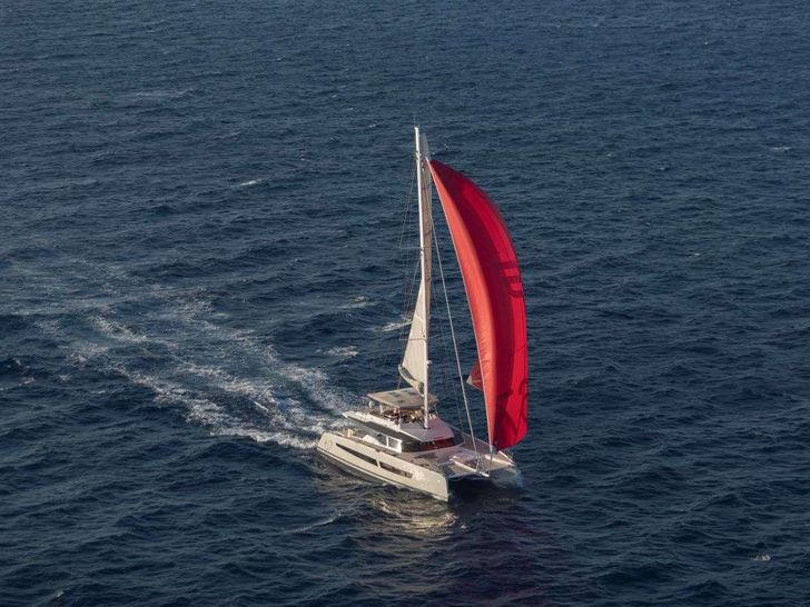 SAPPHIRE Fountaine Pajot Alegria 67 - sailing SAPPHIRE Fountaine Pajot Alegria 67 - sailing