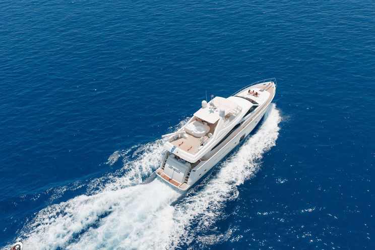 Charter Yacht NATASSA(ex LADY NATASA)- Ferretti 830 - 4 Cabins - Rhodes - Patmos - Symi - Dodecanese - Greece