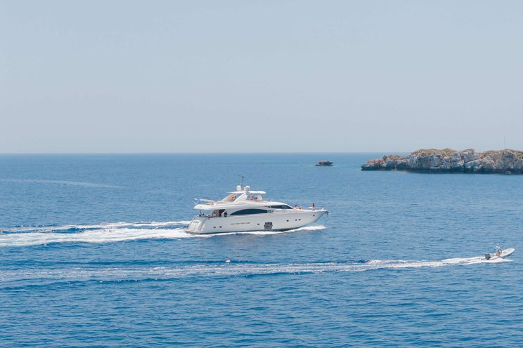 Charter Yacht NATASSA(ex LADY NATASA)- Ferretti 830 - 4 Cabins - Rhodes - Patmos - Symi - Dodecanese - Greece