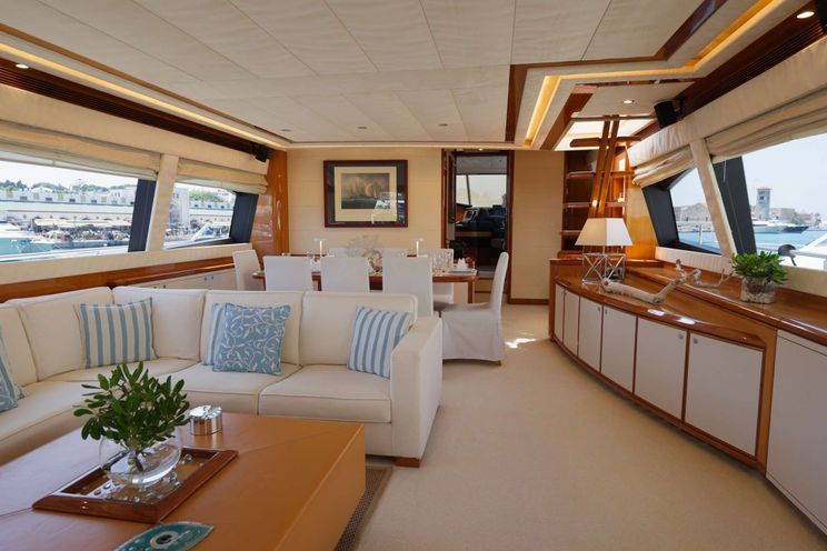 Charter Yacht NATASSA(ex LADY NATASA)- Ferretti 830 - 4 Cabins - Rhodes - Patmos - Symi - Dodecanese - Greece