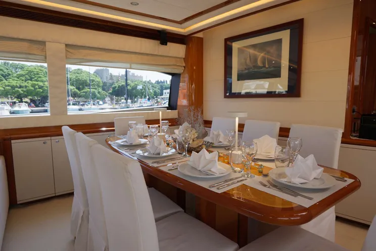 Charter Yacht NATASSA(ex LADY NATASA)- Ferretti 830 - 4 Cabins - Rhodes - Patmos - Symi - Dodecanese - Greece