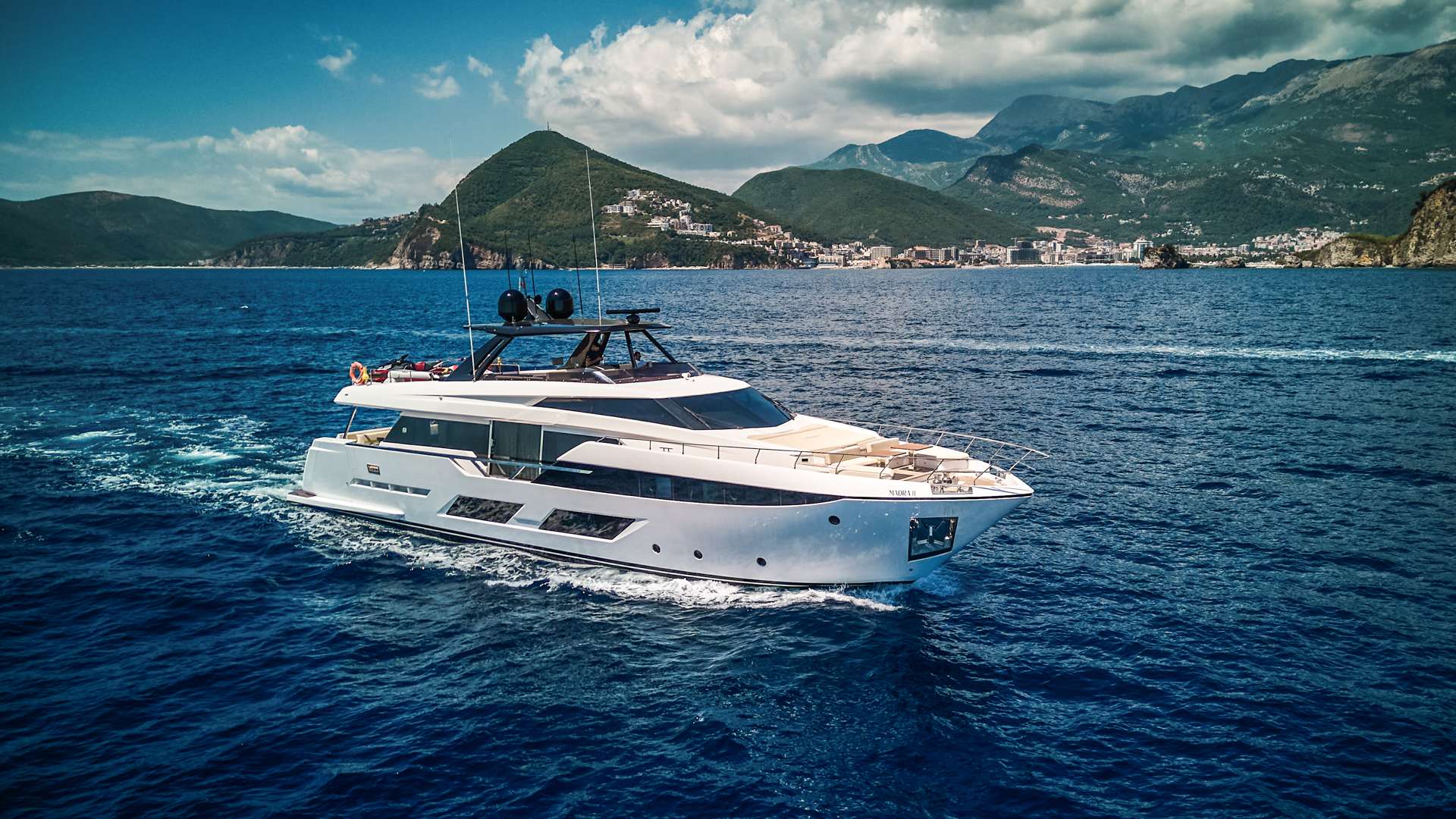 MADRA II - Ferretti 920 - 5 Cabins - Tivat - Kotor - Budva - Montenegro - Croatia