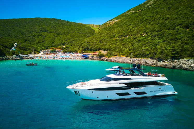 Charter Yacht MADRA II - Ferretti 920 - 5 Cabins - Tivat - Kotor - Budva - Montenegro - Croatia