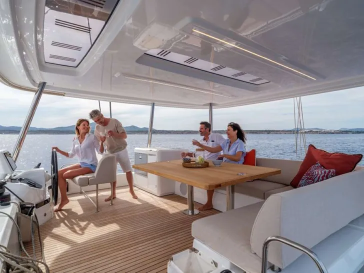 STELLA MARE Lagoon 55 - flybridge STELLA MARE Lagoon 55 - flybridge