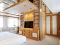 KASSANDRA Feadship 47m - master cabin TV KASSANDRA Feadship 47m - master cabin TV