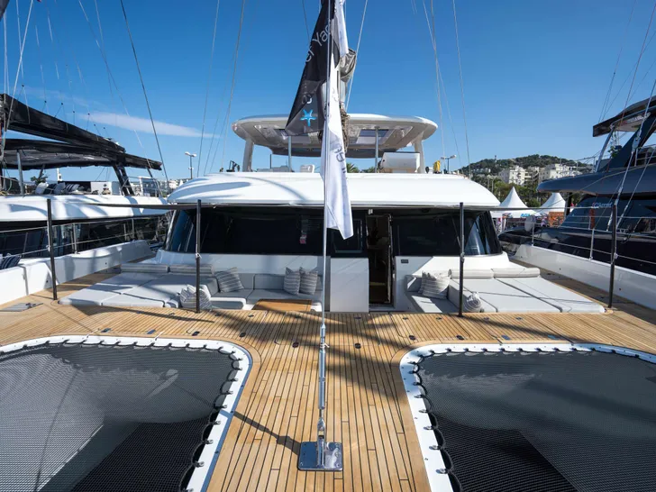 ANKAWER VI Sunreef 70 - foredeck ANKAWER VI Sunreef 70 - foredeck