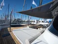 ANKAWER VI Sunreef 70 - foredeck sunbathing area ANKAWER VI Sunreef 70 - foredeck sunbathing area