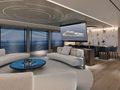 AXA Radez 49m - main saloon TV lounge AXA Radez 49m - main saloon TV lounge