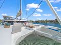 HALCYON Fountaine Pajot Aura 51 - foredeck lounge and net trampolines HALCYON Fountaine Pajot Aura 51 - foredeck lounge and net trampolines