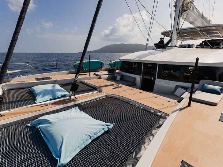SPIRIT OF PONANT Lagoon Seventy 7 - foredeck SPIRIT OF PONANT Lagoon Seventy 7 - foredeck