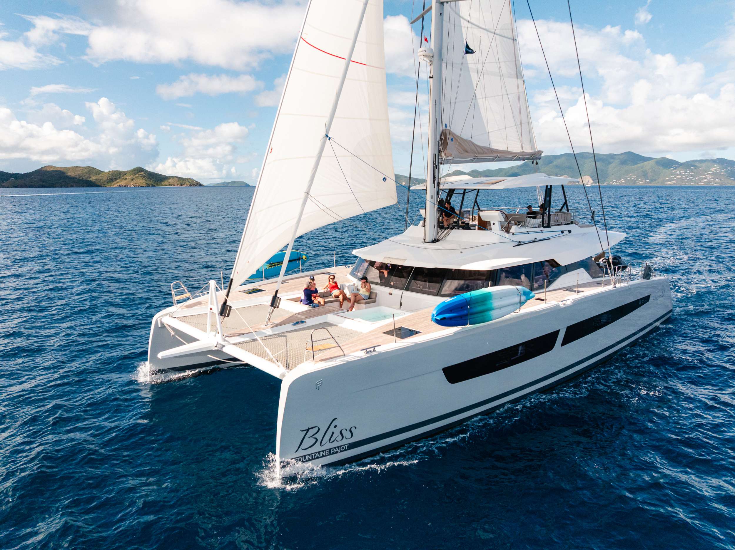 Charter Yacht BLISS - Fountaine Pajot Alegria 67 - 5 Cabins - Tortola - Anegada - Virgin Gorda - BVI - Caribbean