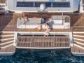BLISS Fountaine Pajot Alegria 67 - top aft shot and swim platform BLISS Fountaine Pajot Alegria 67 - top aft shot and swim platform