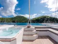 Bow seating and jacuzzi Bow seating and jacuzzi