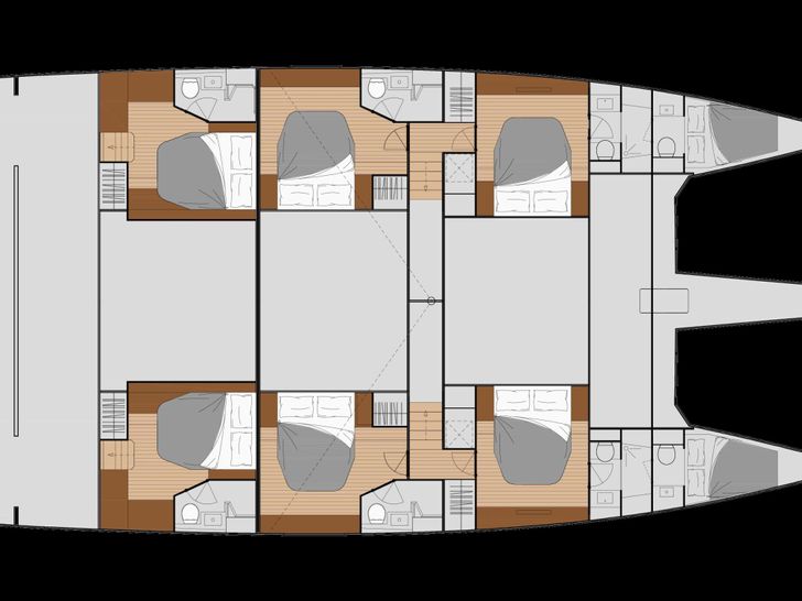 Yacht layout Yacht layout