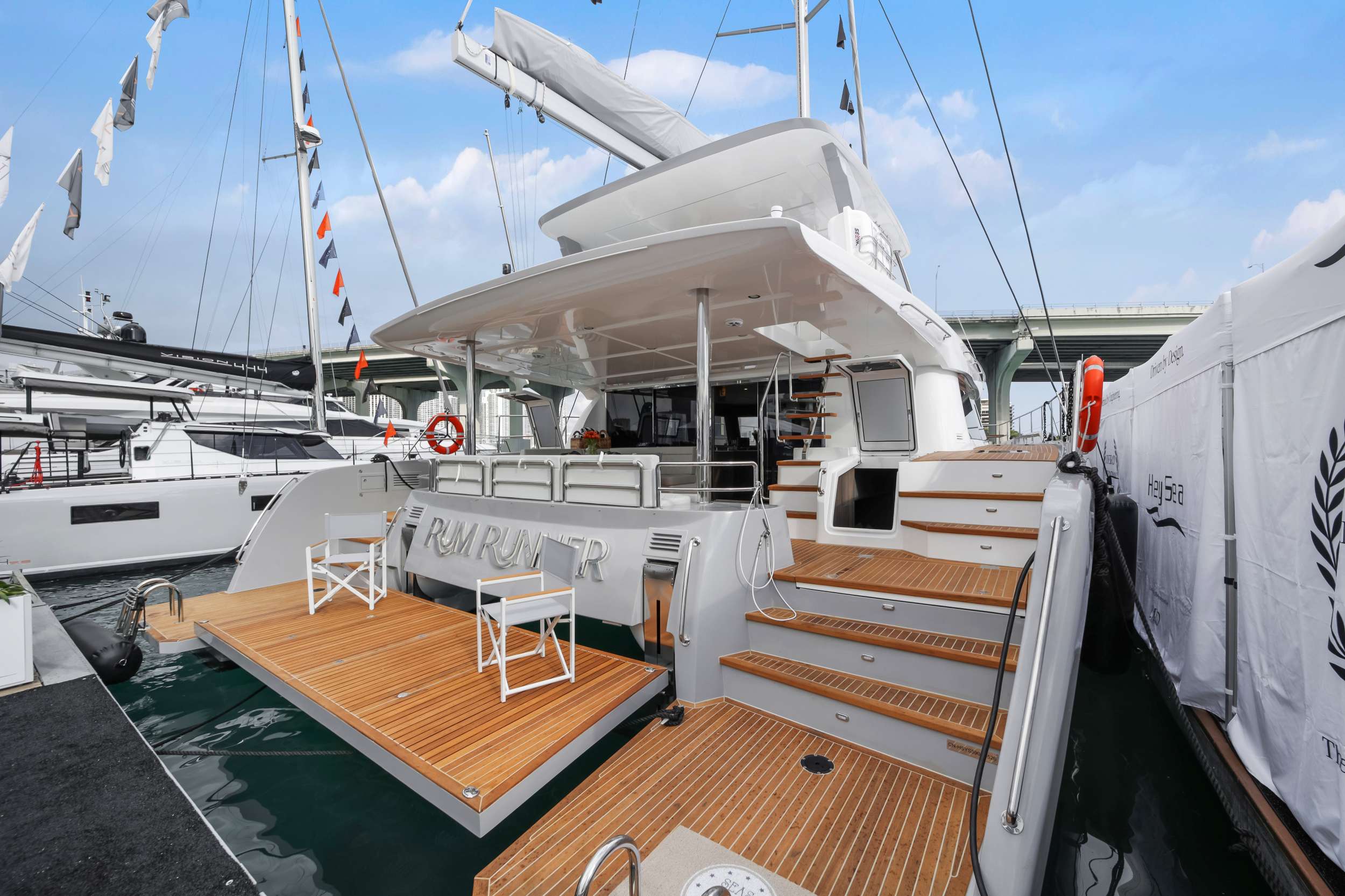 Charter Yacht RUMRUNNER - Seaview 59 - 5 Cabins - Tortola - Anegada - Virgin Gorda - BVI - Caribbean