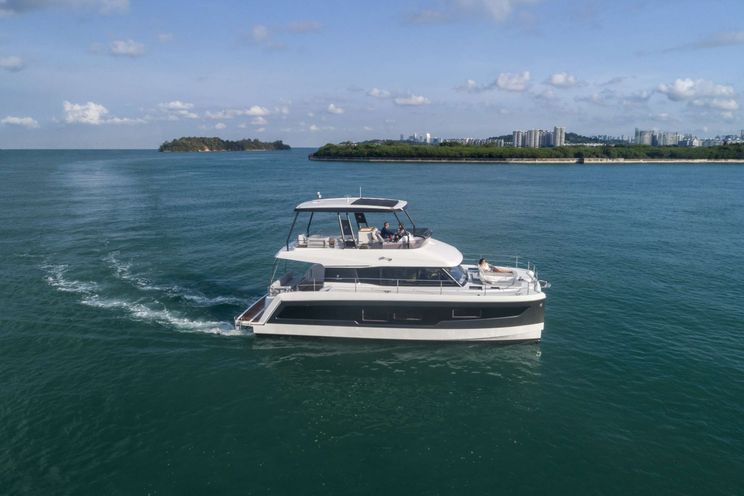 Charter Yacht FASCHING - Fountaine Pajot MY5 - 3 Cabins - Drowned Cayes - Goff's Caye - St. George`s Caye - Belize