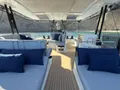 CATALYST Fountaine Pajot Samana 59 - flybridge sunbathing area CATALYST Fountaine Pajot Samana 59 - flybridge sunbathing area