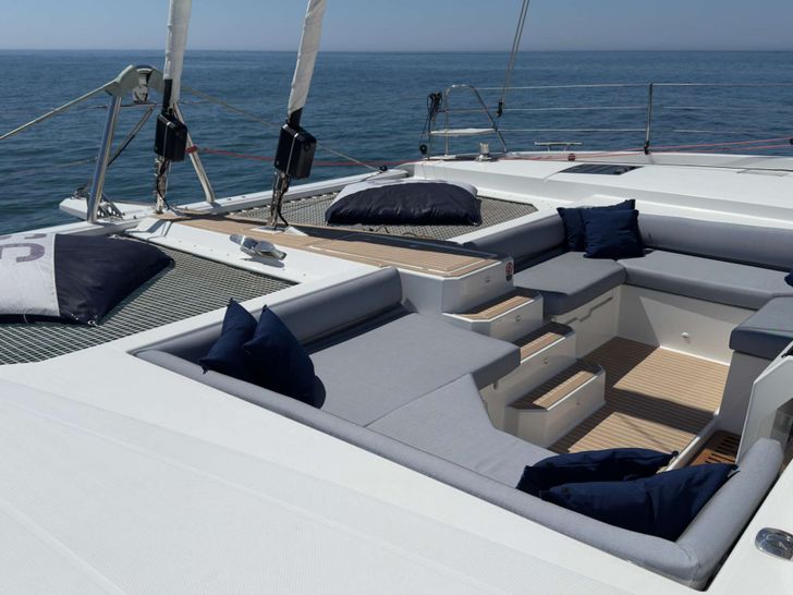 CATALYST Fountaine Pajot Samana 59 - foredeck CATALYST Fountaine Pajot Samana 59 - foredeck