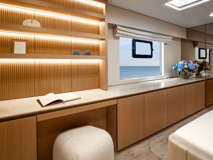 TESNI Sunreef 80 - Bedroom 1 window TESNI Sunreef 80 - Bedroom 1 window