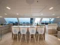 TESNI Sunreef 80 Power Eco - main dining area(indoor) TESNI Sunreef 80 Power Eco - main dining area(indoor)