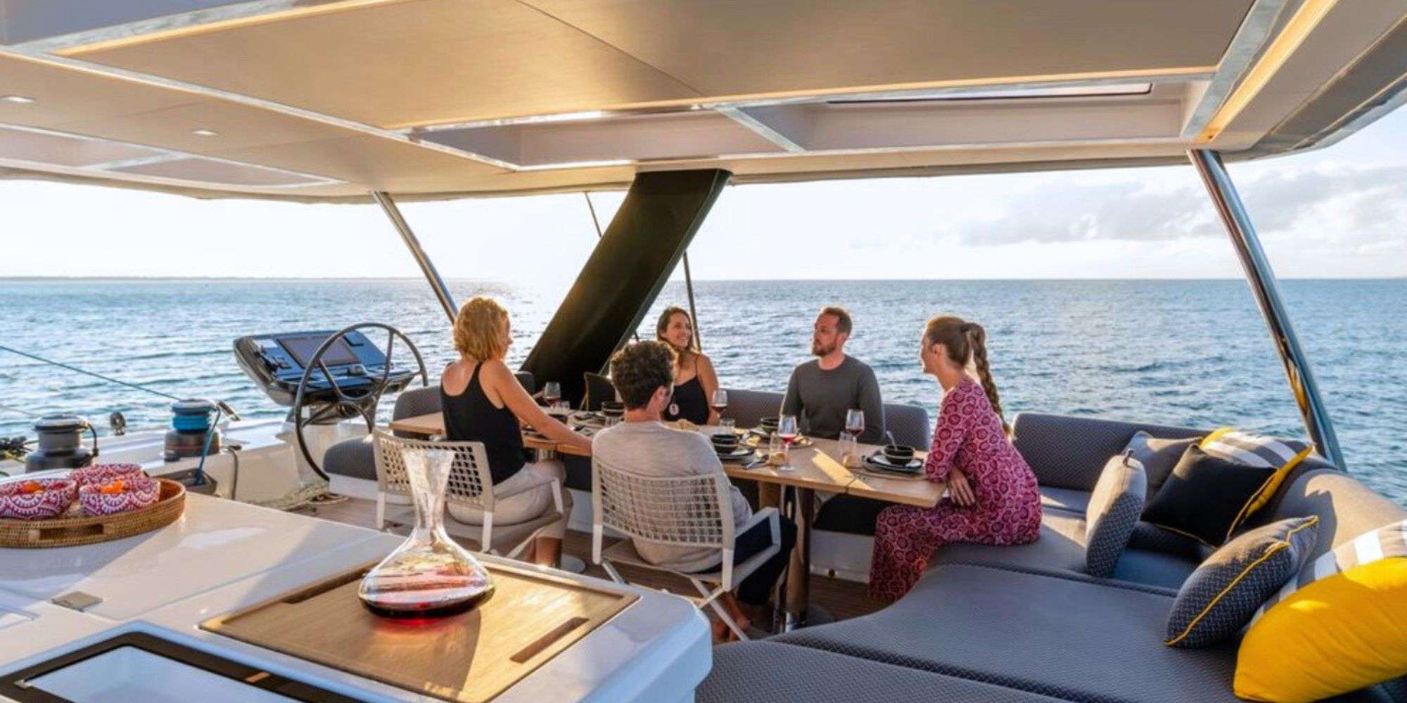 Charter Yacht LADY ROSE - Lagoon Sixty 5 - 4 Cabins - St. Martin - St. Barths - Anguilla - Leeward Islands - Caribbean