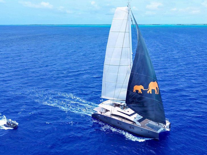 LITTLE GIANT Sunreef 88 Double Deck - Side Profile LITTLE GIANT Sunreef 88 Double Deck - Side Profile