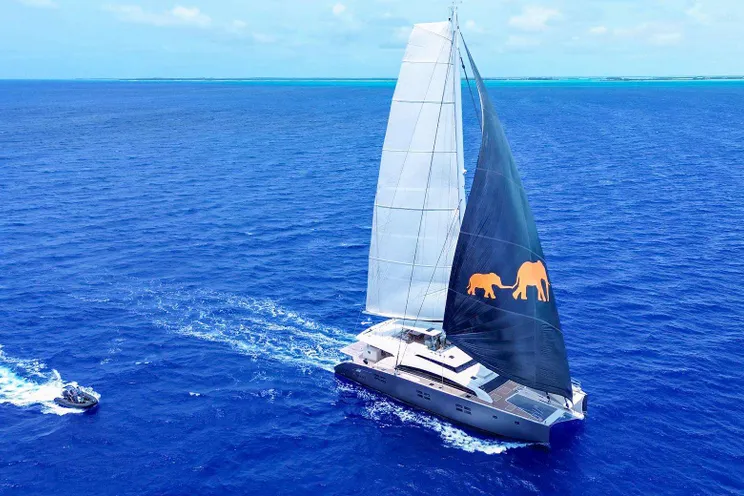 Charter Yacht LITTLE GIANT - Sunreef 88 Double Deck - 4 Cabins - St. Martin - St. Barths - Anguilla - Leeward Islands - Caribbean