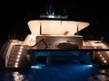 LITTLE GIANT Sunreef 88 Double Deck - Aft at Night LITTLE GIANT Sunreef 88 Double Deck - Aft at Night