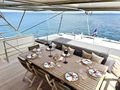LITTLE GIANT Sunreef 88 Double Deck - Aft Dining LITTLE GIANT Sunreef 88 Double Deck - Aft Dining