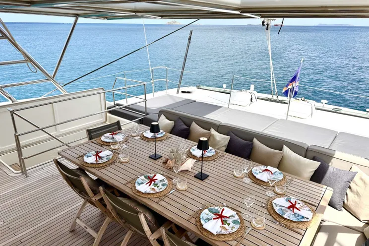 Charter Yacht LITTLE GIANT - Sunreef 88 Double Deck - 4 Cabins - St. Martin - St. Barths - Anguilla - Leeward Islands - Caribbean