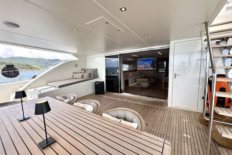 Charter Yacht LITTLE GIANT - Sunreef 88 Double Deck - 4 Cabins - St. Martin - St. Barths - Anguilla - Leeward Islands - Caribbean