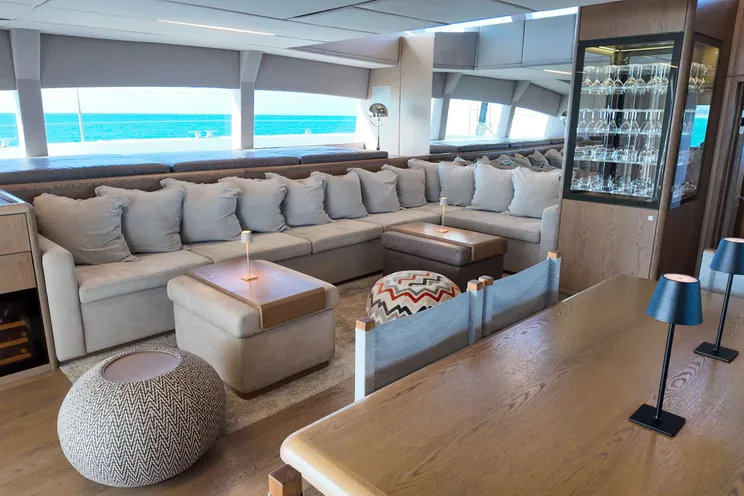 Charter Yacht LITTLE GIANT - Sunreef 88 Double Deck - 4 Cabins - St. Martin - St. Barths - Anguilla - Leeward Islands - Caribbean