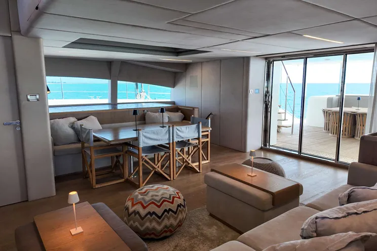 Charter Yacht LITTLE GIANT - Sunreef 88 Double Deck - 4 Cabins - St. Martin - St. Barths - Anguilla - Leeward Islands - Caribbean