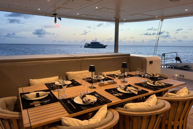 Charter Yacht LITTLE GIANT - Sunreef 88 Double Deck - 4 Cabins - St. Martin - St. Barths - Anguilla - Leeward Islands - Caribbean
