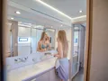 ARIVA Fountaine Pajot Power 67 - master cabin bathroom ARIVA Fountaine Pajot Power 67 - master cabin bathroom