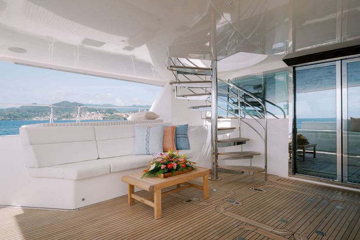 Charter Yacht AVANTI - Privilege 745 - 4 Cabins - St Martin - St Barths - Leewards - Caribbean